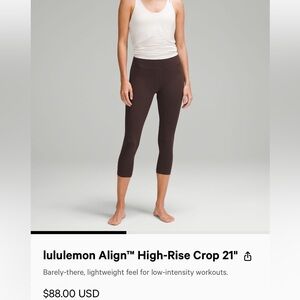 Lululemon Align Leggings